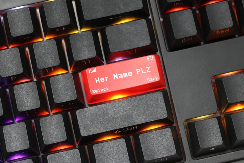 Novidade brilhe por teclas abs - Gaming Keyboard Name avaliação e preço