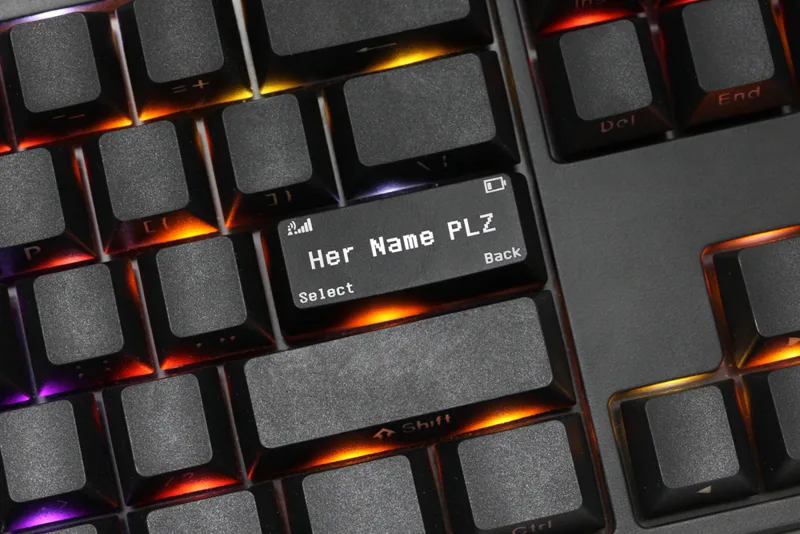 Novidade brilhe por teclas abs - Gaming Keyboard Name avaliação e preço