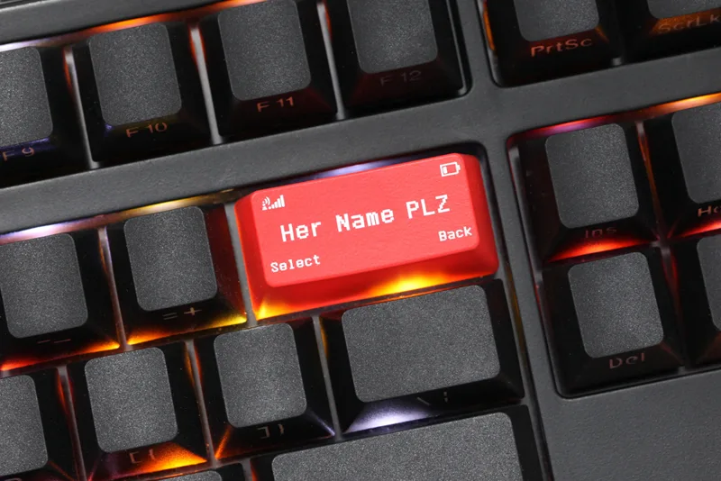 Novidade brilhe por teclas abs - Gaming Keyboard Name avaliação e preço