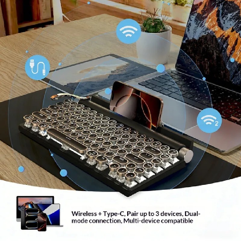 Teclado Mecânico Sem Fio, Esti - Gaming Keyboard Not Typing avaliação e preço