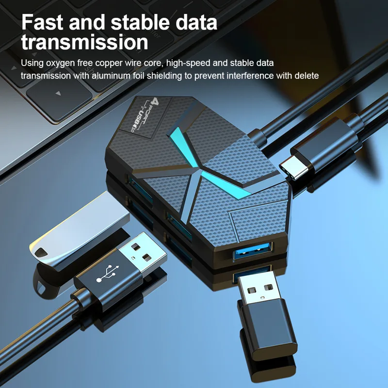 7 portas usb 3.0 hub tipo c do - Gaming Keyboard Type C avaliação e preço