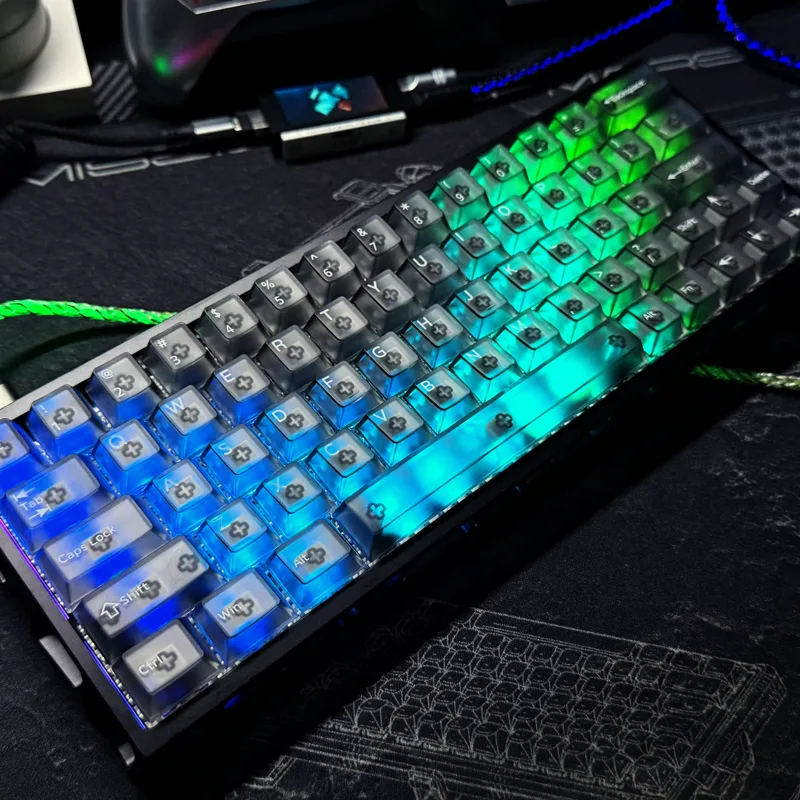 Teclado Gamer Everglide AE64 P - Gaming Keyboard Hall Effect Switches avaliação e preço