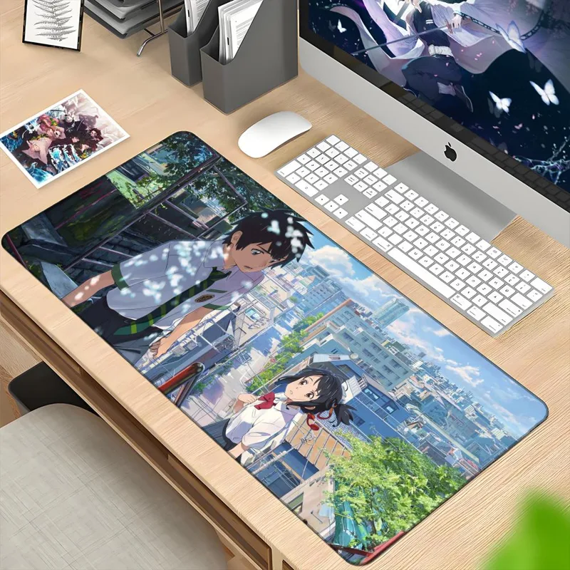 Anime seu nome mouse pad mesa  - Gaming Keyboard Name avaliação e preço