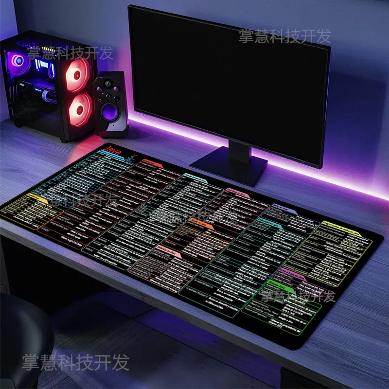 Tapete de mouse com programaçã - Gaming Keyboard And Mouse Pad avaliação e preço