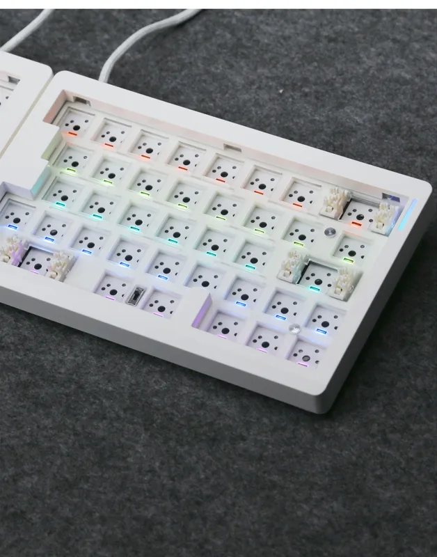 Zuoya gmk70 via/qmk kit de tec - Gaming Keyboard Hot Swappable avaliação e preço