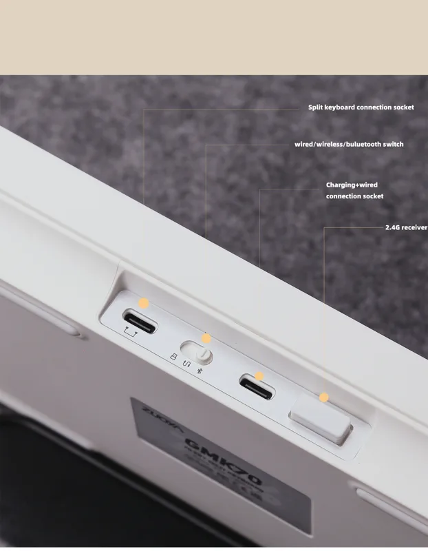 Zuoya gmk70 via/qmk kit de tec - Gaming Keyboard Hot Swappable avaliação e preço