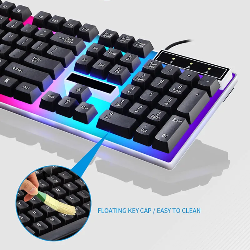 Teclado para jogos RGB Kit de  - Gaming Keyboard Bundle avaliação e preço