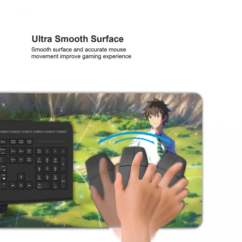 Mouse Pad Grande de Anime Japo - Gaming Keyboard Name avaliação e preço