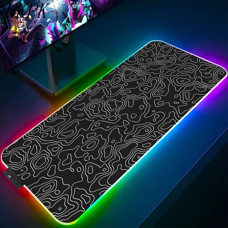 90x40cm preto e branco linha r - Gaming Keyboard Hand avaliação e preço