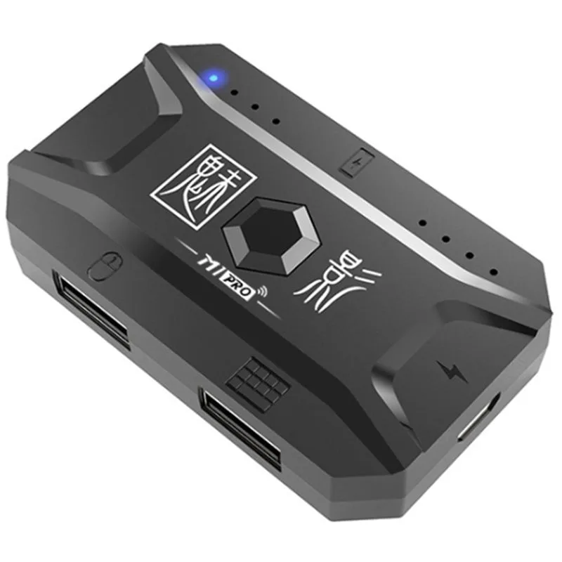 Controle Clássico 5X Plug and  - Gaming Keyboard And Mouse Converter For Mobile avaliação e preço