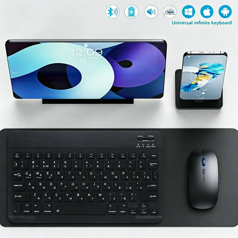 Teclado sem fio bluetooth para - Gaming Keyboard Mouse Wireless avaliação e preço