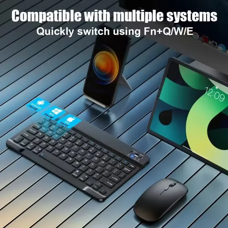 Teclado sem fio bluetooth para - Gaming Keyboard Mouse Wireless avaliação e preço