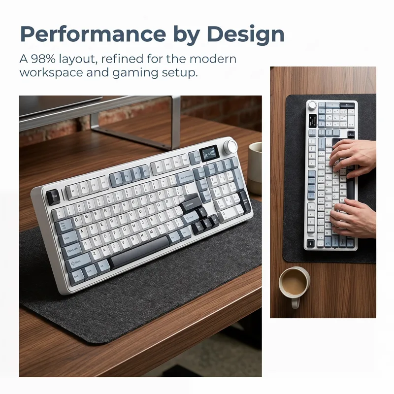 Novo Teclado Mecânico para Jog - Gaming Keyboard Hot Swappable avaliação e preço