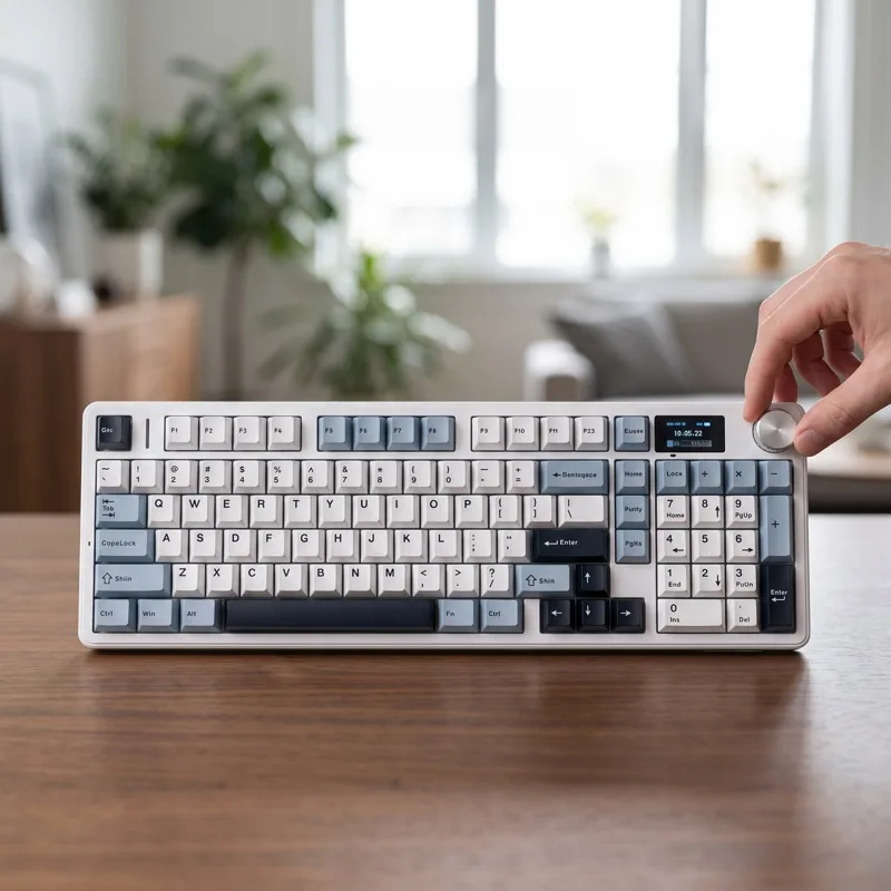 Novo Teclado Mecânico para Jog - Gaming Keyboard Hot Swappable avaliação e preço