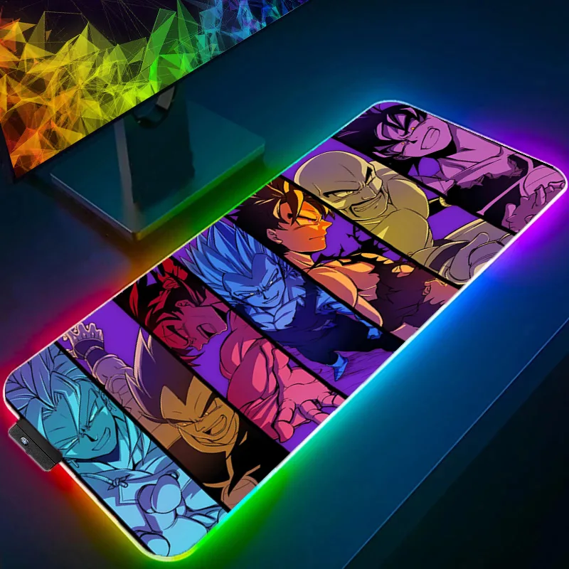 Mouse Pad LED Dragon Ball para - Gaming Keyboard Brands avaliação e preço