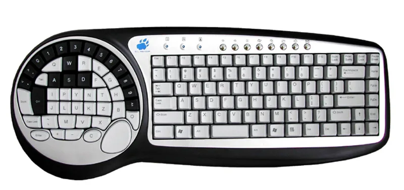 Teclado de jogo profissional e - Gaming Keyboard Types avaliação e preço