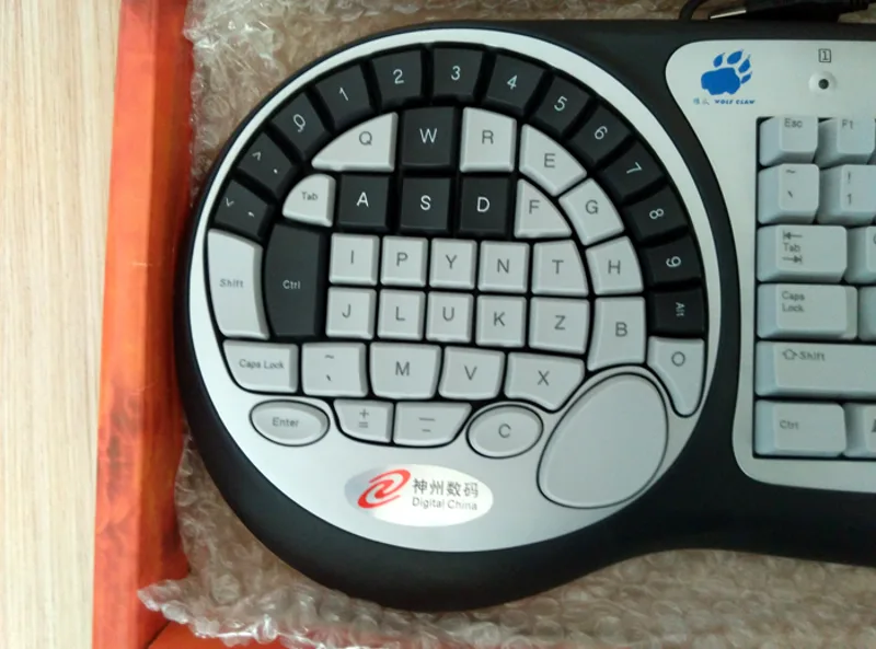 Teclado de jogo profissional e - Gaming Keyboard Types avaliação e preço