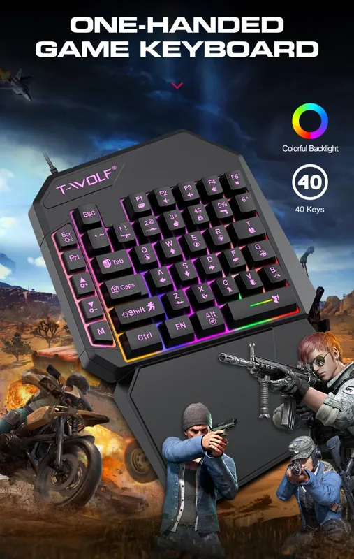 Kit mobilador gamer kit teclad - Gaming Keyboard And Mouse Converter For Mobile avaliação e preço
