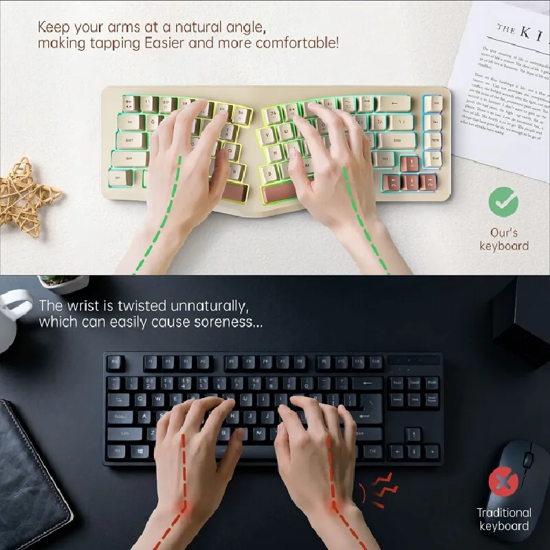 Teclado Gamer A86 Ergonômico D - Gaming Keyboard Not Typing avaliação e preço