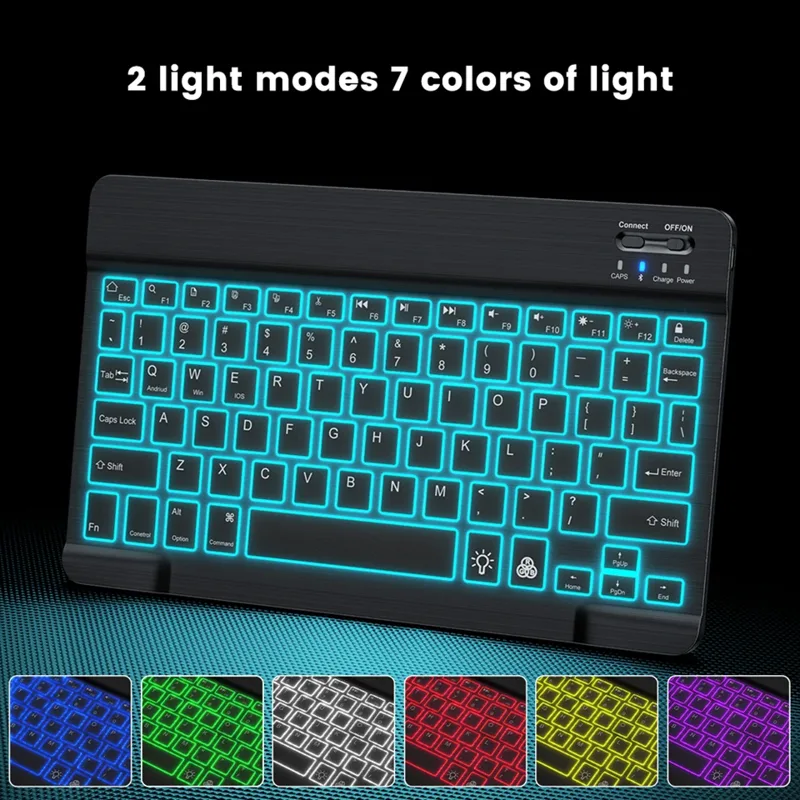 Teclado Bluetooth Retroilumina - Gaming Keyboard Mini Mechanical avaliação e preço