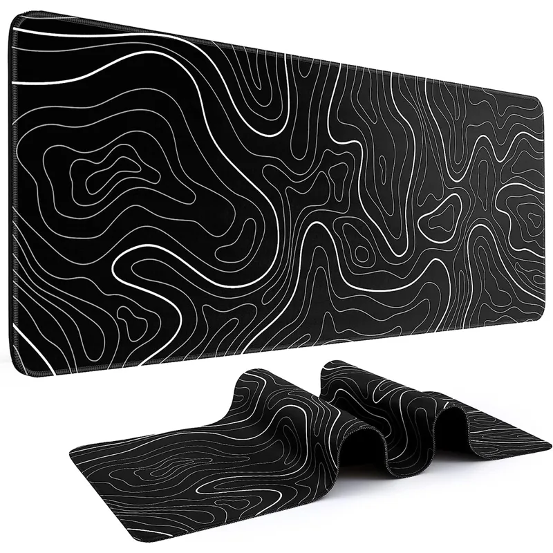 1 pçs gaming mouse pad grande  - Gaming Keyboard And Mouse Pad avaliação e preço