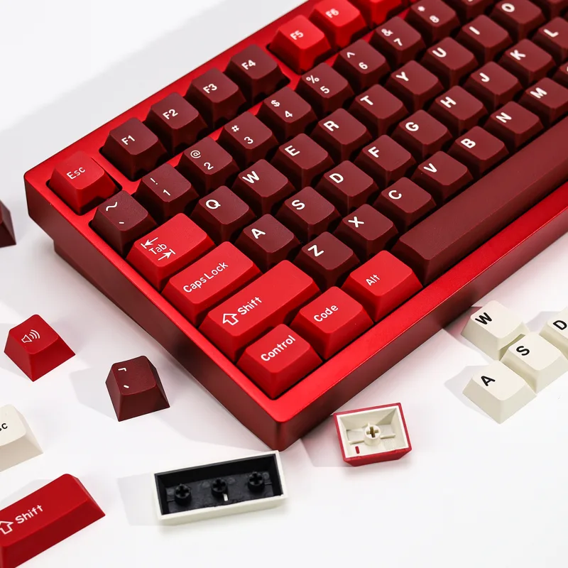 Kbdiy gmk jamon keycap vermelh - Gaming Keyboard Number Pad avaliação e preço
