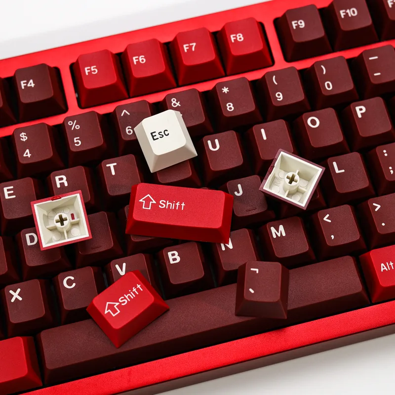 Kbdiy gmk jamon keycap vermelh - Gaming Keyboard Number Pad avaliação e preço