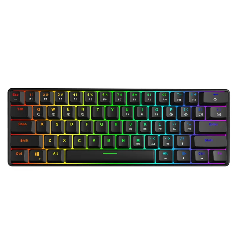 Skyloong gk61 mini teclado ópt - Gaming Keyboard Bundle avaliação e preço
