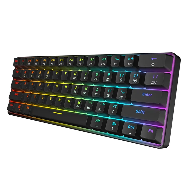 Skyloong gk61 mini teclado ópt - Gaming Keyboard Bundle avaliação e preço