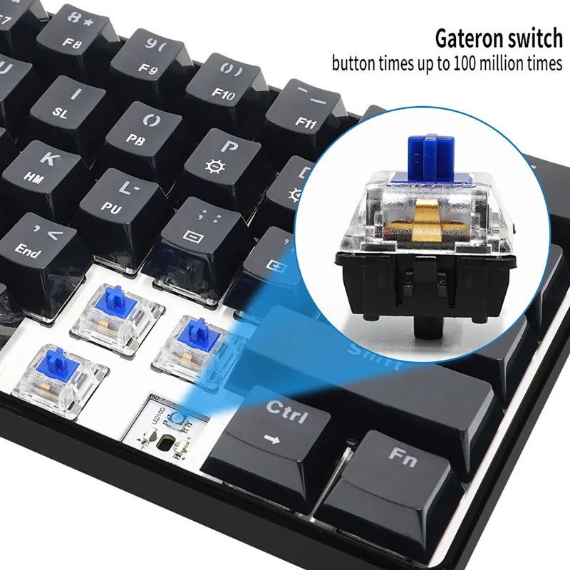 Skyloong gk61 mini teclado ópt - Gaming Keyboard Bundle avaliação e preço