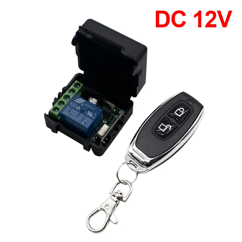 433 mhz dc 12v 24v 1 canal rel - Switch Opener Tool avaliação e preço