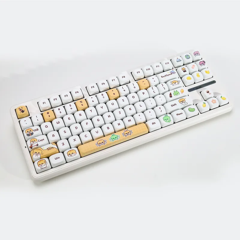 Teclas KBDiy Tema Gato Fofo PB - Gaming Keyboard Number Pad avaliação e preço