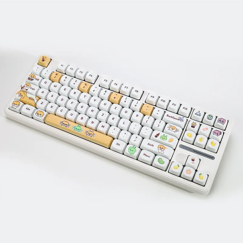 Teclas KBDiy Tema Gato Fofo PB - Gaming Keyboard Number Pad avaliação e preço