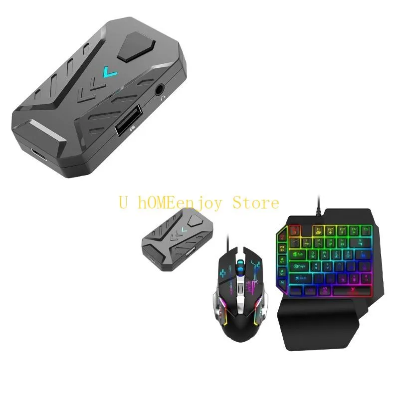 Conversor teclado e mouse para - Gaming Keyboard And Mouse Converter For Mobile avaliação e preço