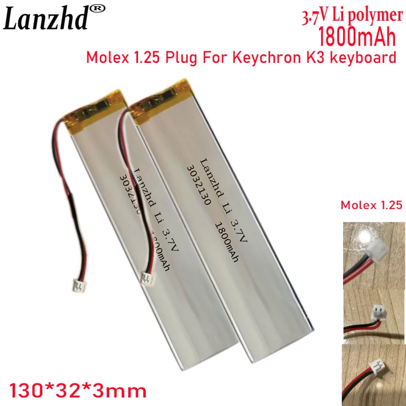 1-20 Peças Bateria de Polímero - Gaming Keyboard Tester avaliação e preço