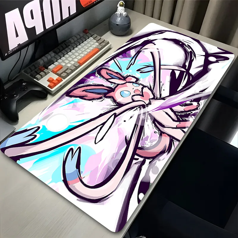 Mousepad Grande Rosa Fofo XXL  - Gaming Keyboard Top avaliação e preço