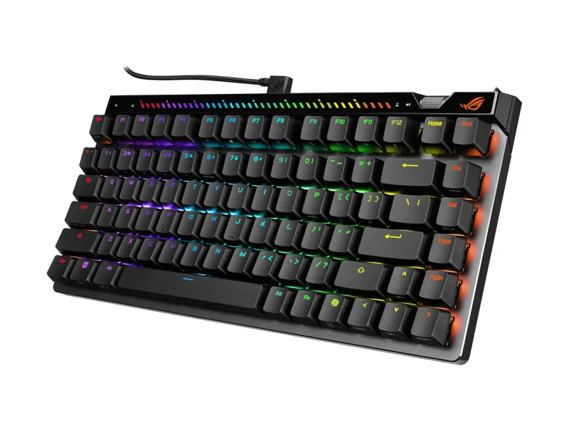 Teclado Gamer ASUS ROG Falchio - Gaming Keyboard Hall Effect Switches avaliação e preço