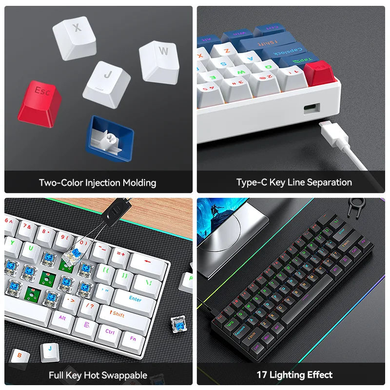Teclado Gamer T-WOLF T60 com I - Gaming Keyboard Not Typing avaliação e preço