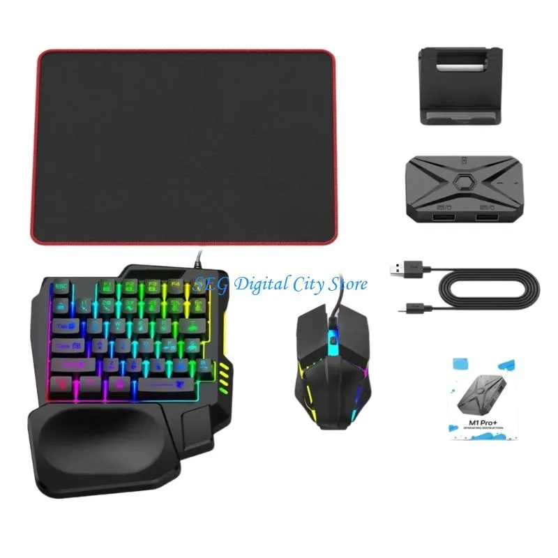 Adaptador mouse e teclado para - Gaming Keyboard And Mouse Converter For Mobile avaliação e preço