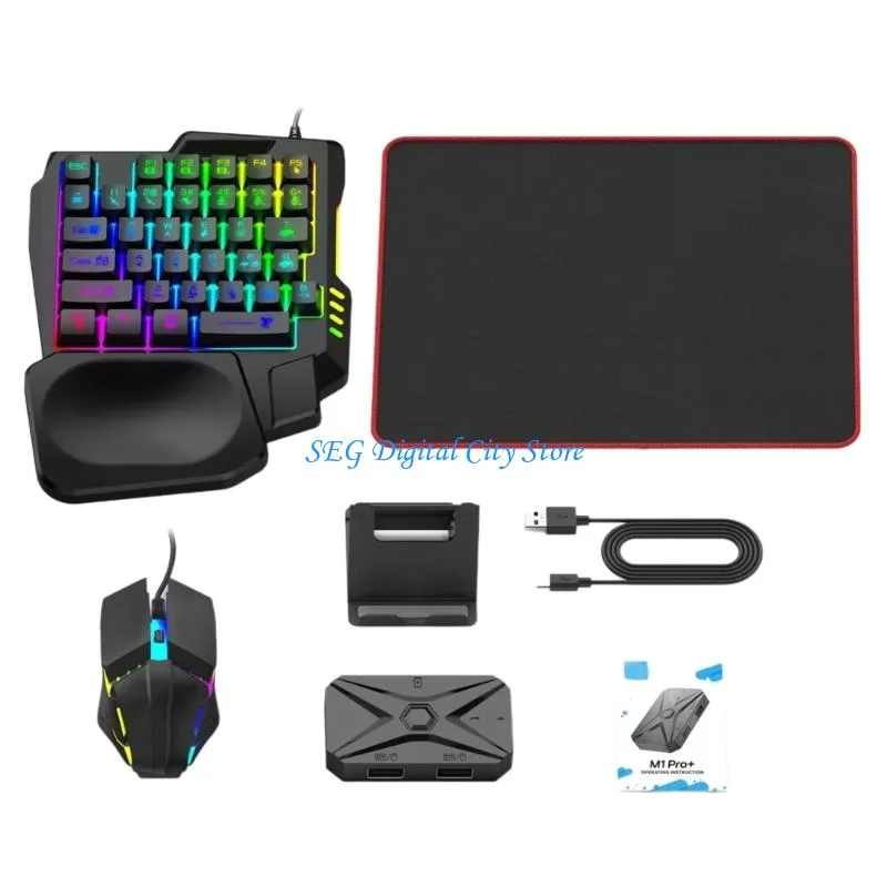 Adaptador mouse e teclado para - Gaming Keyboard And Mouse Converter For Mobile avaliação e preço