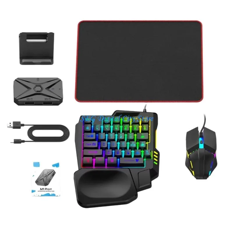 Adaptador mouse e teclado para - Gaming Keyboard And Mouse Converter For Mobile avaliação e preço