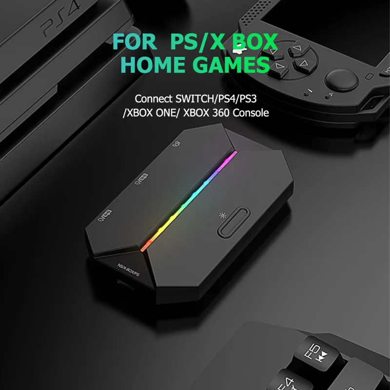 Adaptador Portátil G6L para Te - Gaming Keyboard And Mouse Converter For Mobile avaliação e preço