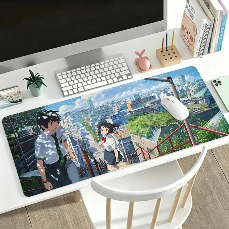 Mouse Pad Gamer Anime Y-Your N - Gaming Keyboard Name avaliação e preço
