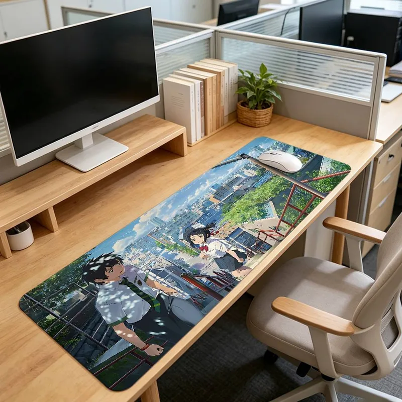 Mouse Pad Gamer Anime Y-Your N - Gaming Keyboard Name avaliação e preço