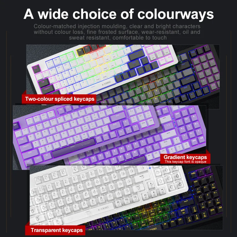E-YOOSO Z94 Teclado mecânico p - Gaming Keyboard Bundle avaliação e preço