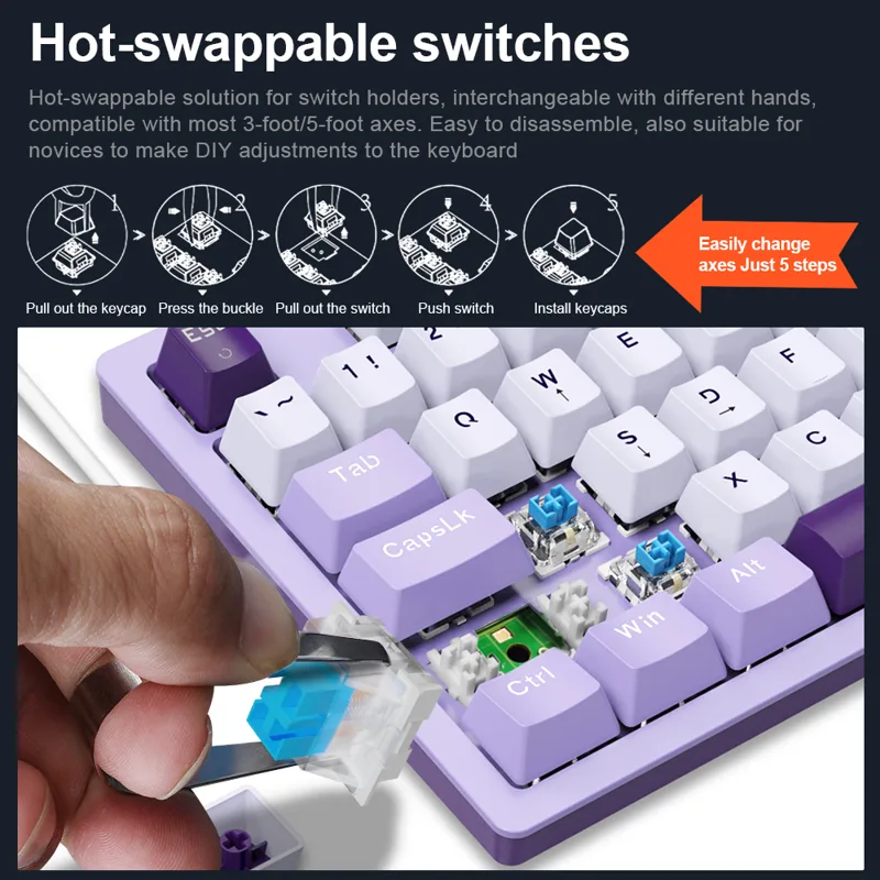 E-YOOSO Z94 Teclado mecânico p - Gaming Keyboard Bundle avaliação e preço